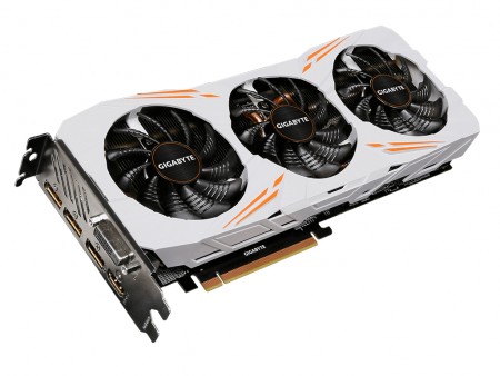 GIGABYTE、ホワイトカラーの「WINDFORCE 3X」搭載GeForce GTX 1080 Ti発売
