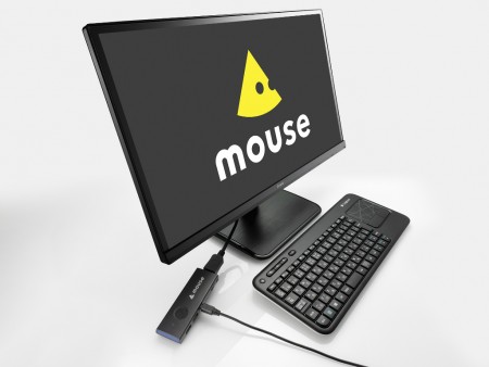 マウスコンピューター、Atom x5-Z8350搭載スティック型PC「MS-CH01FV2」発売