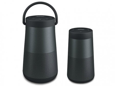 360°全方位再生に対応する円筒形Bluetoothスピーカー、BOSE「SoundLink Revolve」シリーズ