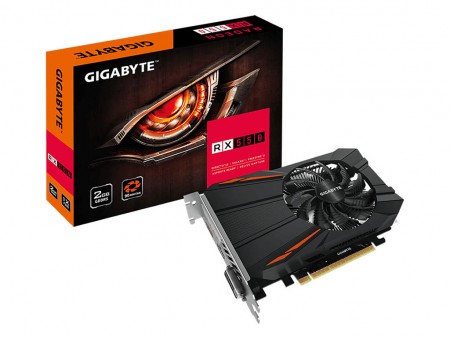GIGABYTE、「WINDFORCE 2X」搭載Radeon RX 550など計2モデル発売