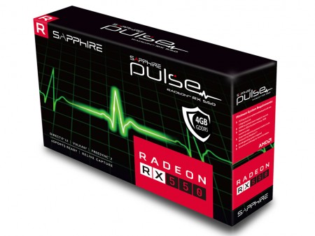 SAPPHIRE、全長158mmの「PULSE RADEON RX 550」2モデルをリリース