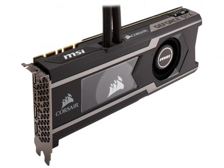 CORSAIR、水冷・空冷ハイブリッドクーラー搭載のGTX 1080 Ti「Hydro GFX GTX 1080 Ti」