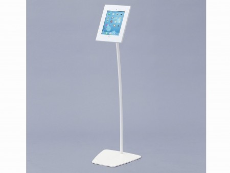 iPadやタブレットを取り付けられる、VESA規格対応のサイネージスタンドがサンワサプライから