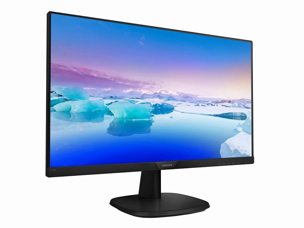 Philips、狭額縁デザインの27インチフルHDディスプレイ「273V7QDAB/11 