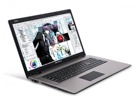 iiyamaPC、「CLIP STUDIO PAINT」推奨のマンガ・イラスト制作向け17.3型ノートPC発売