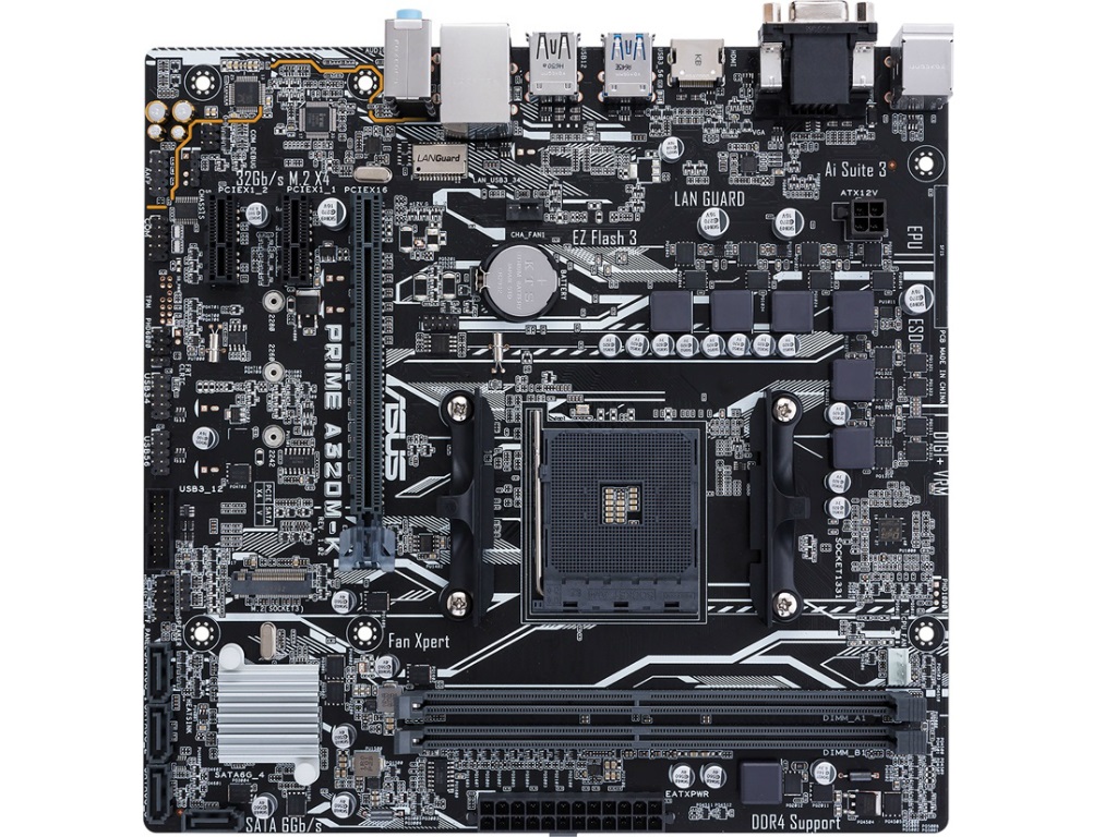 ASUS、A320チップ採用のRyzen対応MicroATXマザーボード「PRIME A320MK」 エルミタージュ秋葉原