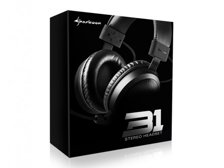 40mmの大口径ドライバを搭載するゲーミングヘッドセット、SHARKOON「B1」