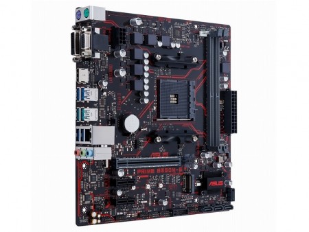 ASUS、多彩な保護機能を備えたAMD B350チップのRyzen対応MicroATXマザー「PRIME B350M-E」