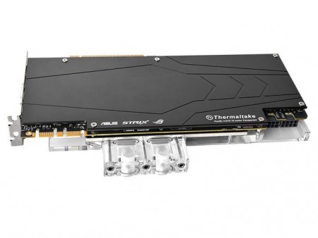 ASUS R.O.G.製GTX 1080 Tiに対応するウォーターブロックがThermaltake「Pacific」シリーズから