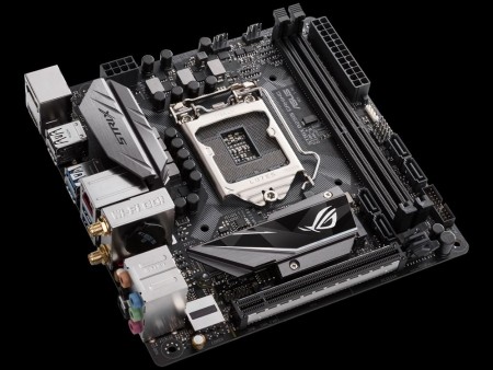 ASUS R.O.G.、B250チップ採用のエントリーゲーミングMini-ITX「ROG STRIX B250I GAMING」