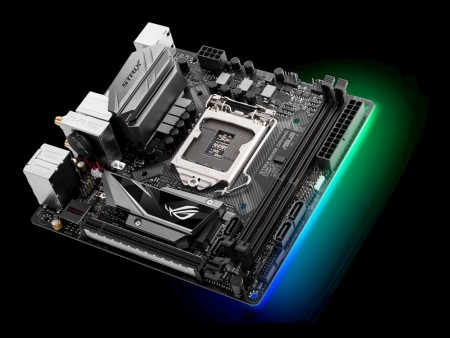 ASUS R.O.G.、B250チップ採用のエントリーゲーミングMini-ITX「ROG STRIX B250I GAMING」