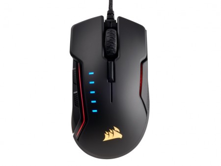 サイドパーツ換装で理想グリップ追求、CORSAIRのハイエンドゲーミングマウス「Glaive RGB」