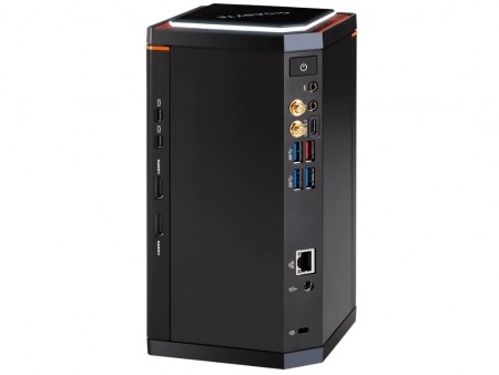 GIGABYTE、四角柱デザインのVR対応小型ゲーミングPC「BRIX Gaming VR」シリーズ発表