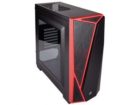 左右非対称フェイスが特徴のミドルタワー、CORSAIR「Carbide SPEC-04」の国内発売日と予価