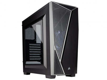 左右非対称フェイスが特徴のミドルタワー、CORSAIR「Carbide SPEC-04」の国内発売日と予価