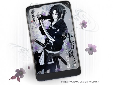 絵柄は全24種。「薄桜鬼 真改　風ノ章／華ノ章」コラボの8インチタブレットPCがドスパラから