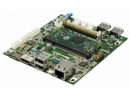 「Raspberry Pi」をオーディオマシンに変える変換マザーボード、ラトック「RAL-KCM3MB01」