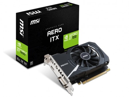 MSI、消費電力30WのエントリーGPU GeForce GT 1030搭載グラフィックスカード2種発売
