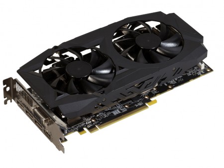 オリジナルデュアルファンクーラーを搭載するRadeon RX 580、玄人志向「RD-RX580-E8GB」