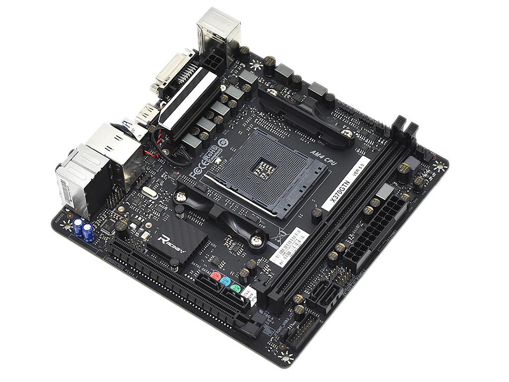 X370GTN ZEN2対応　Mini-ITX マザーボード