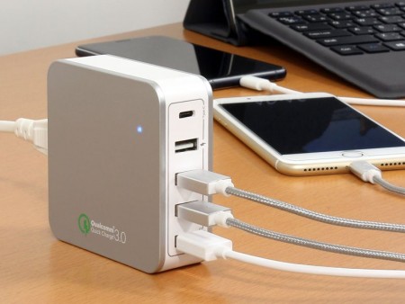 QC3.0/Type-Cに対応する5ポートUSB充電器が上海問屋から発売開始