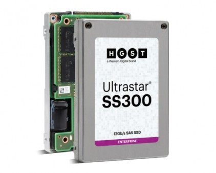 ランダム40万IOPSのSAS 12Gbps対応2.5インチSSD、HGST「Ultrastar SS300 SAS SSD」