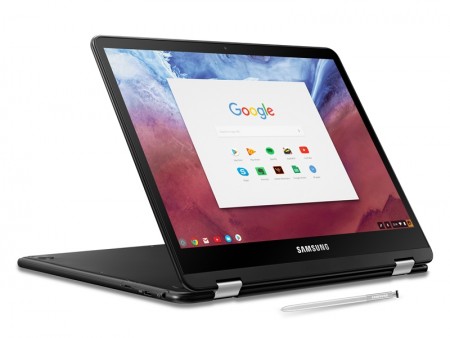 Samsung、Core m3搭載の12.3型コンパーチブル対応「Chromebook Pro」発売