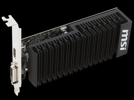 ロープロ・ファンレス対応のGeForce GT 1030、MSI「Geforce GT 1030 2GH LP OCV1」