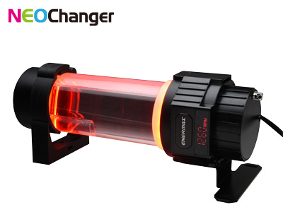 ENERMAX、256色LED内蔵のポンプ一体型リザーバー「NEOChanger」シリーズ