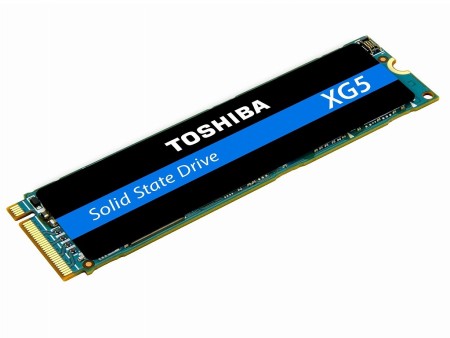 薄型片面実装で最大3,000MB/sec転送に対応。東芝メモリ、3D TLC NAND採用のM.2 SSD「XG5」シリーズ