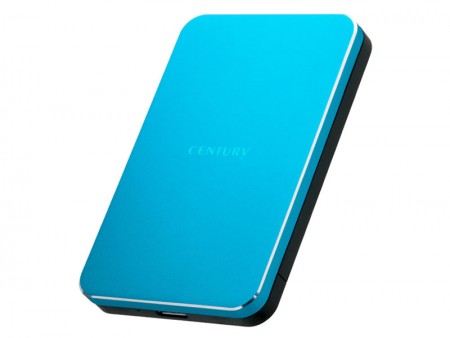 センチュリー、2.5インチHDD/SSDケース「SIMPLE SMART BOX」に色鮮やかなフローズンブルーを追加