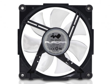 専用ソフトでLEDライティング制御可能。In Win「AURORA FAN」が16日発売