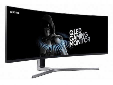 Samsung、HDR対応のゲーマー向け曲面量子ドット液晶「CHG90」など計3モデル