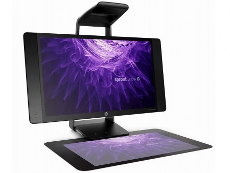3Dスキャナ、プロジェクタ、タッチマットを統合したイマーシブPC、HP「Sprout Pro by HP G2」