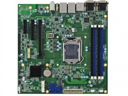 COMポート×8搭載のKaby Lake対応MicroATXマザーボード、iBASE「MB991」