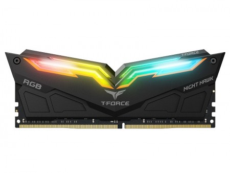 ASUS「Aura Sync」対応のRGB LED搭載DDR4メモリ、Team「T-FORCE NIGHT HAWK RGB」近日発売