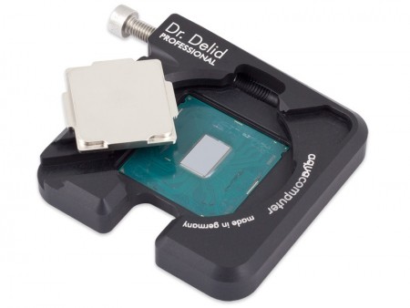 Kaby Lake/Skylake対応のアルミ製殻割りツール、aqua computer「Dr.Delid PROFESSIONAL」