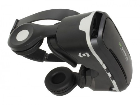 上海問屋、ヘッドホン一体型のスマホ用VRゴーグルを実売4,000円で販売開始