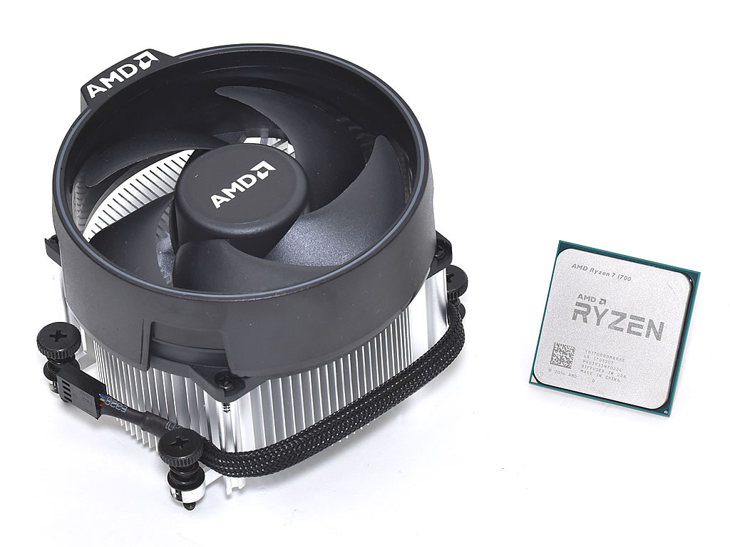 AMD RYZEN7 1700 CPU リテールクーラー付き