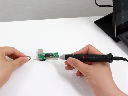 約15秒で準備が完了、必要な時にすぐに使えるUSBハンダごてが上海問屋で発売開始
