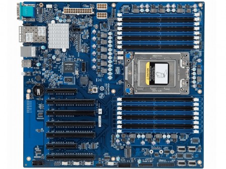 DIMMスロット16本。AMD EPYC 7000対応のサーバー向けマザーボード、GIGABYTE「MZ30-AR0」