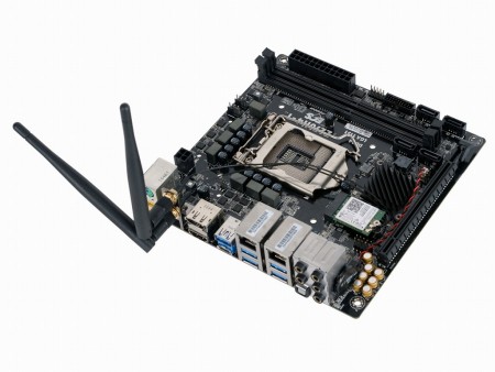 デュアルギガビットLANに802.11ac無線LAN対応、全部入りなZ270搭載Mini-ITXマザー、ECS「Z270H4-I」