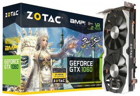 ゲーム内特典付属。「ブレイドアンドソウル」推奨のGeForce GTX 1060がZOTACから
