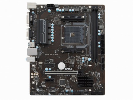 MSI、エントリークラスのシンプルなRyzen対応MicroATXマザー「B350M PRO-VD PLUS」など2製品