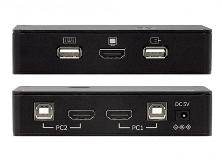 4K/60HzのHDMI信号に対応するPC切替器、ラトック「REX-250UHD-4K」