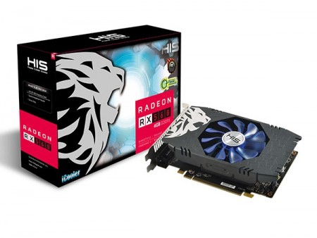 ショートサイズクーラー搭載のRadeon RX 560「HIS RX 560 GREEN iCooler OC 4GB」