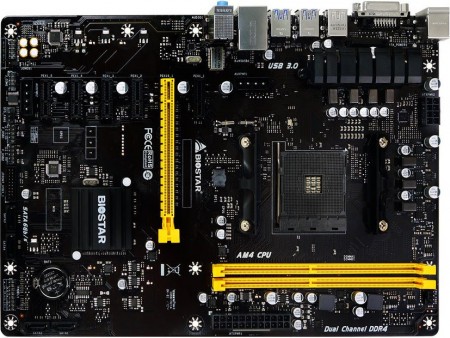 BIOSTAR、Ryzen向け＆12GPU対応のBitCoin採掘用マザーボード2モデル近日発売
