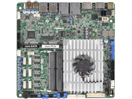 COMポート×6標準のSkyalek-U搭載Mini-ITXマザーボード、ASRock「IMB-198/199」