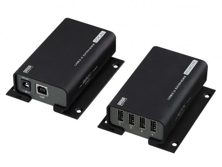 USB周辺機器を最大100mまで延長できる、USB2.0エクステンダーがサンワサプライから