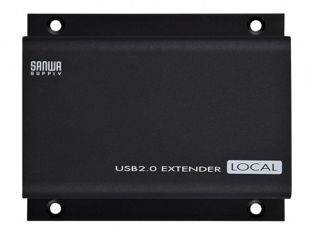 USB周辺機器を最大100mまで延長できる、USB2.0エクステンダーがサンワサプライから